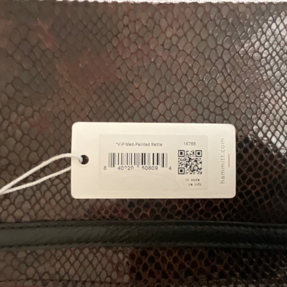 •Hammitt VIP Med-Painted Rattle Print Crossbody Clutch Bag NWT - Picture 6 of 16